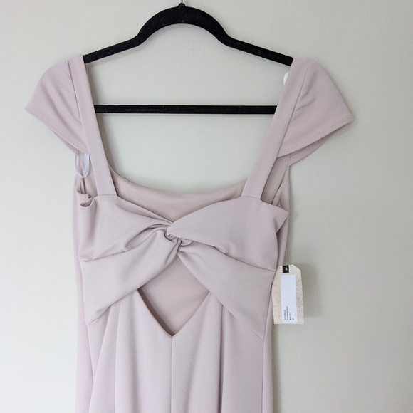 NEW KATIE MAY Georgia Ballet Pink Twist Back Gown - Picture 5 of 7